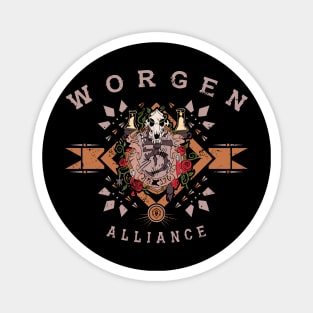 WORGEN - TRIBAL CREST Magnet